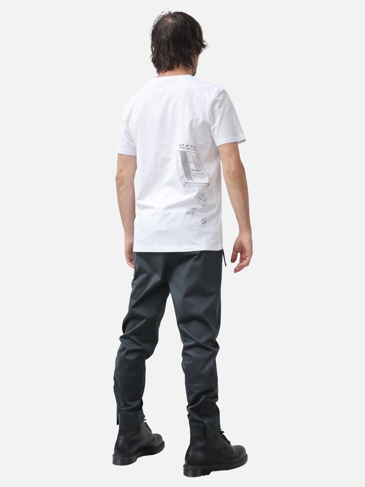 8bit Series T-shirt - White - fashion club