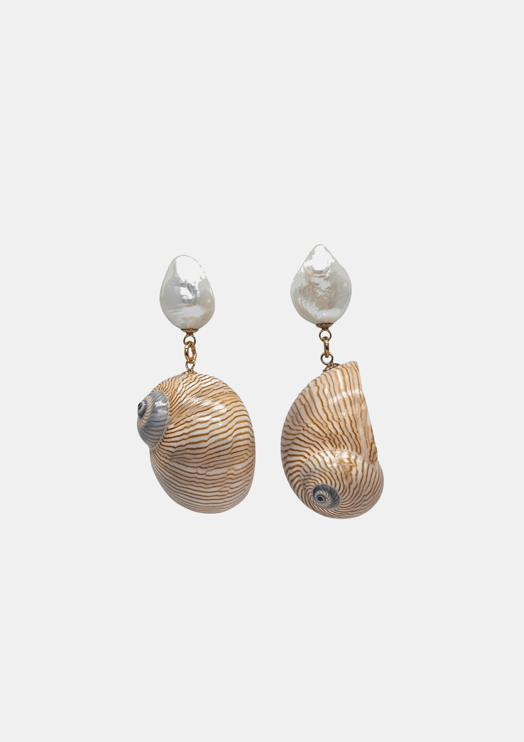 Boucles d'oreilles coquillage Line - fashion club