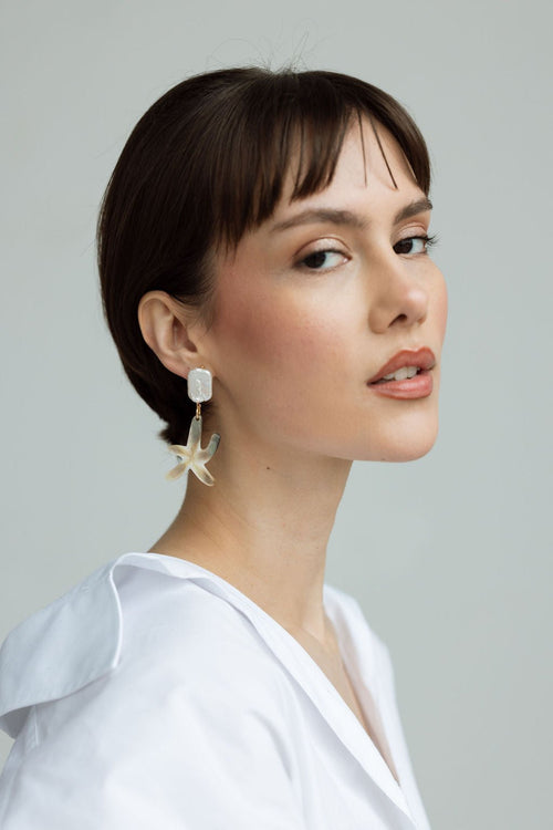 Boucles Moana étoile de mer - fashion club