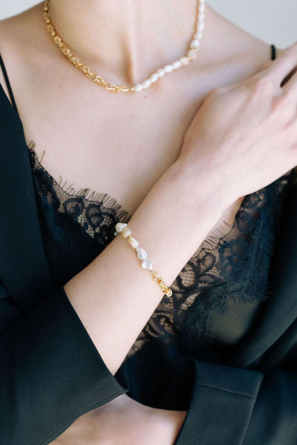 Bracelet bi - matière Ash - fashion club