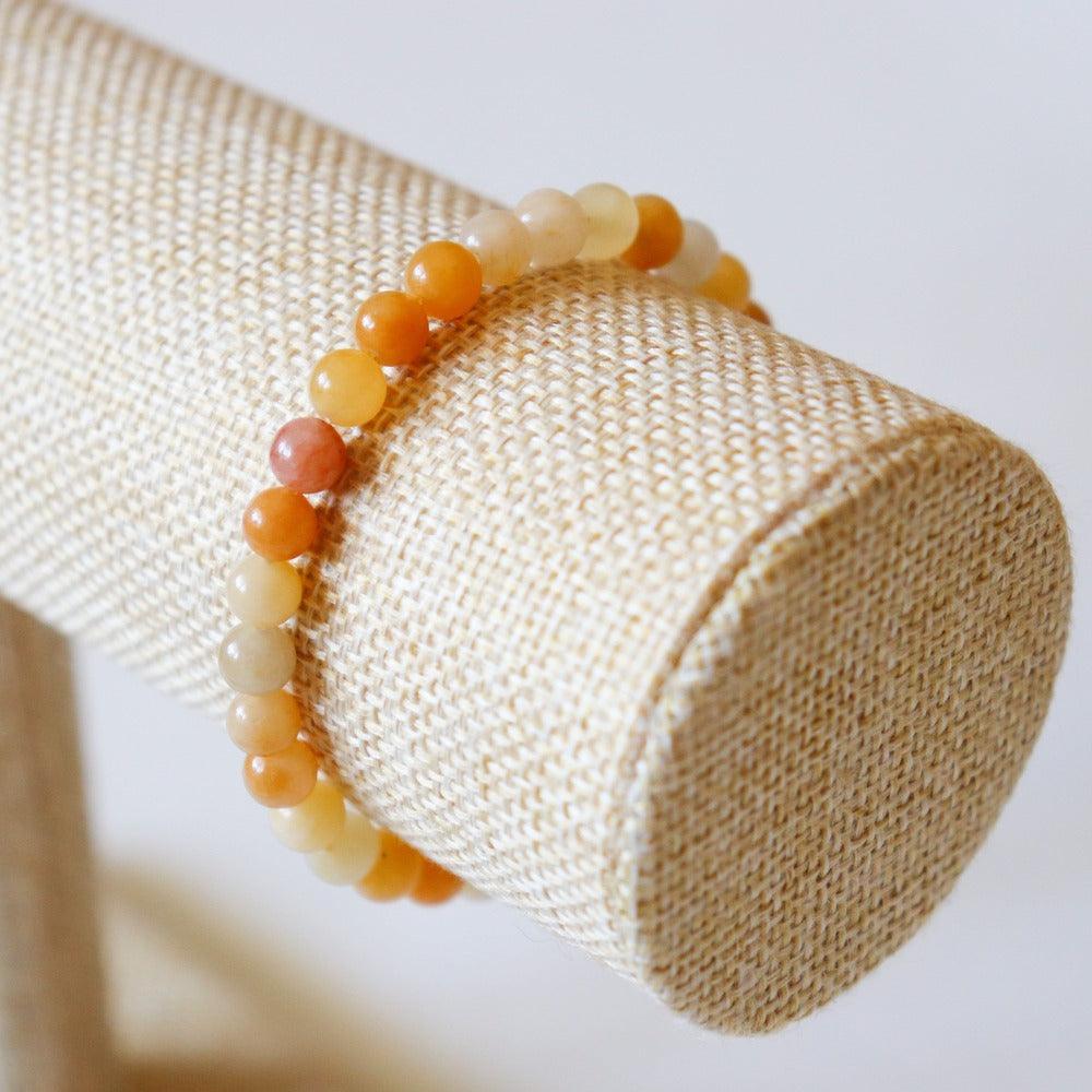 Bracelet en Aventurine jaune - fashion club