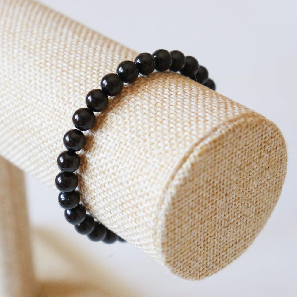 Bracelet en Tourmaline noire - fashion club