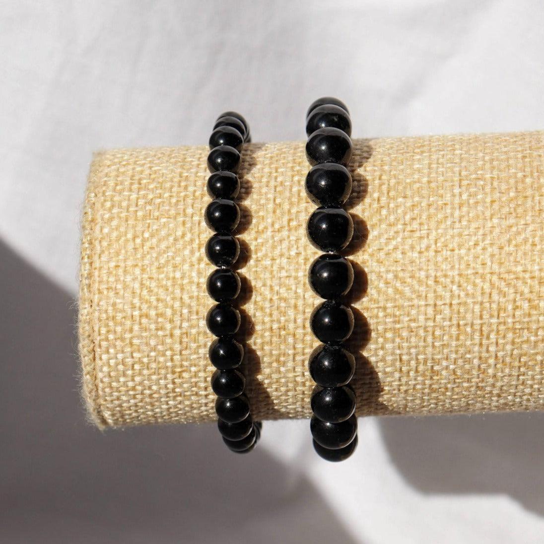 Bracelet en Tourmaline noire - fashion club