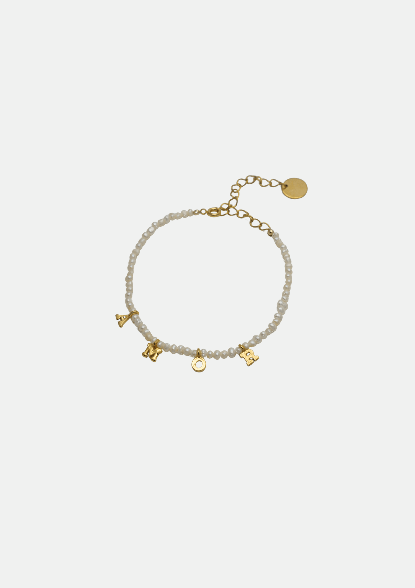 Bracelet Rime initiales - fashion club