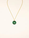 Pendentif Donut en Jade de Malaisie - fashion club